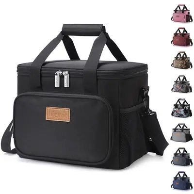 Lifewit Large Lunch Bag Insulated Lunch Box Soft Cooler Cooling Tote for Adult Men Women Travel Essentials