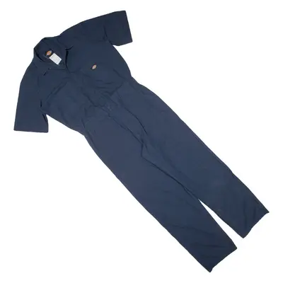 DICKIES Workwear Mens Boiler Suit Blue Relaxed S W32 L29