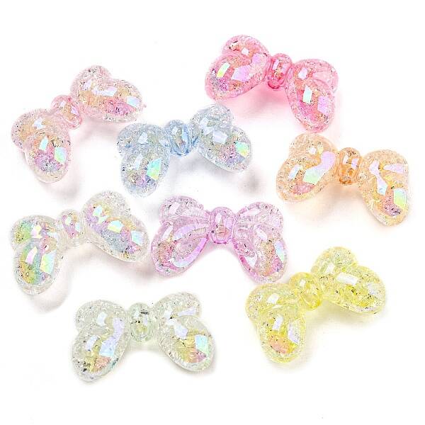 UV Plating Transparent Acrylic Beads