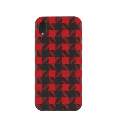 Black Flannel iPhone XR Case