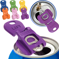 Beverage Barricade -Easy Tab Opener & Drink Protector, Colorful12-Pack,Shields Soda/Beer from Bugs & Dust, ldeal for Parties,...