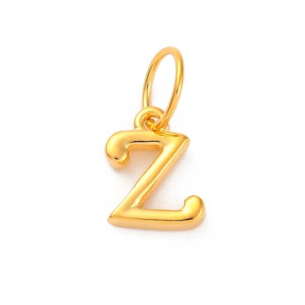 925 Sterling Silver Letter Charms with Jump Rings