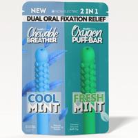 Flexi Breather for Craving Relief with Essential Oil Aromatherapy to Quit Vaping/Smoking Help for Before and After Quitting