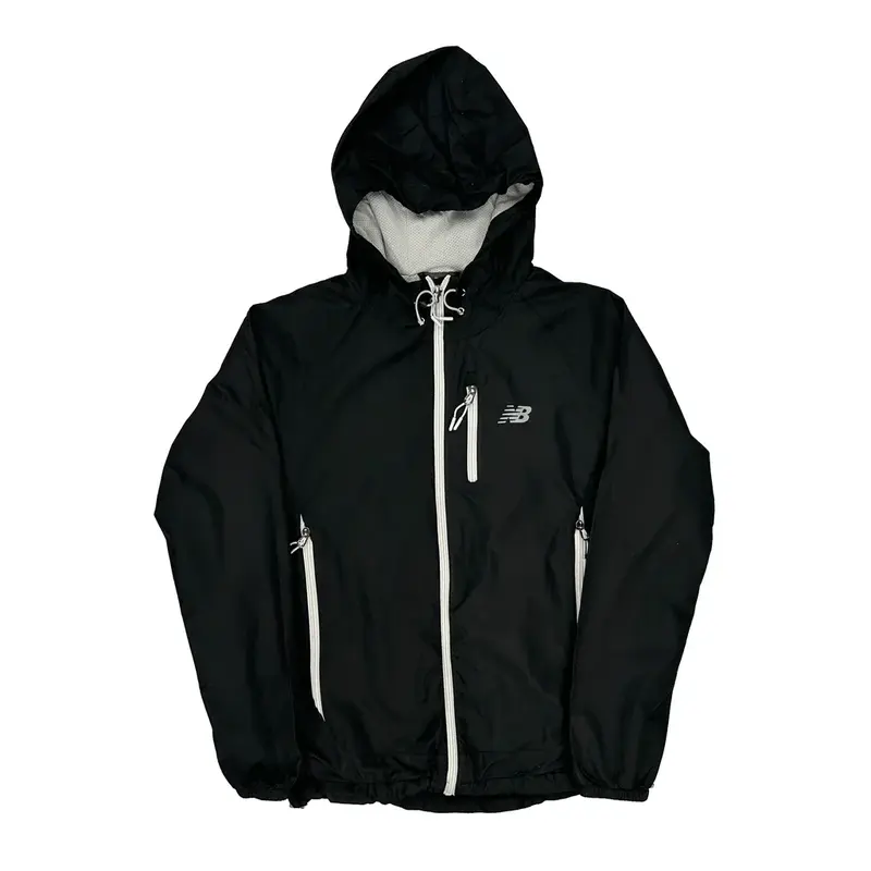 New Balance Jacket - Medium Black Polyester