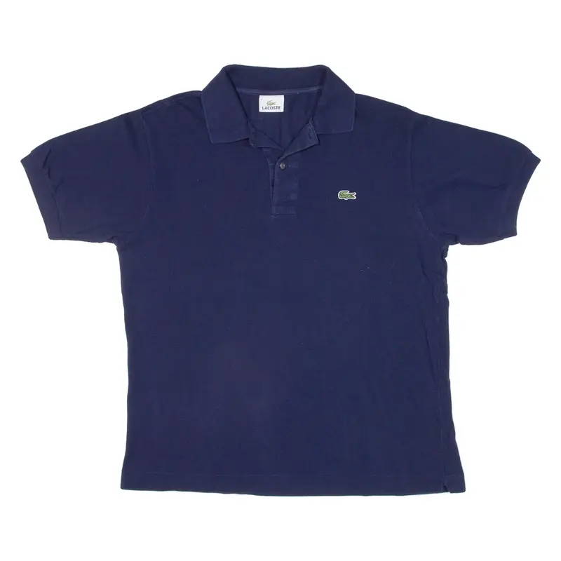 LACOSTE Mens Polo Shirt Blue L