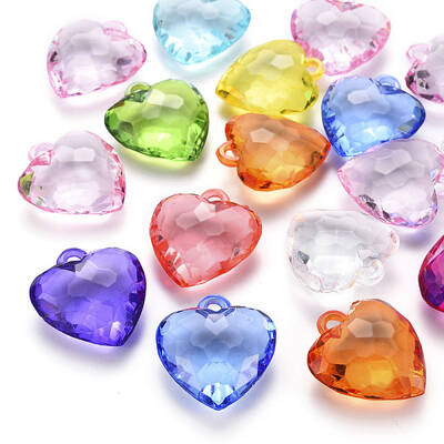 Transparent Acrylic Pendants