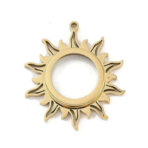 Ion Plating(IP) 304 Stainless Stee Locket Pendants