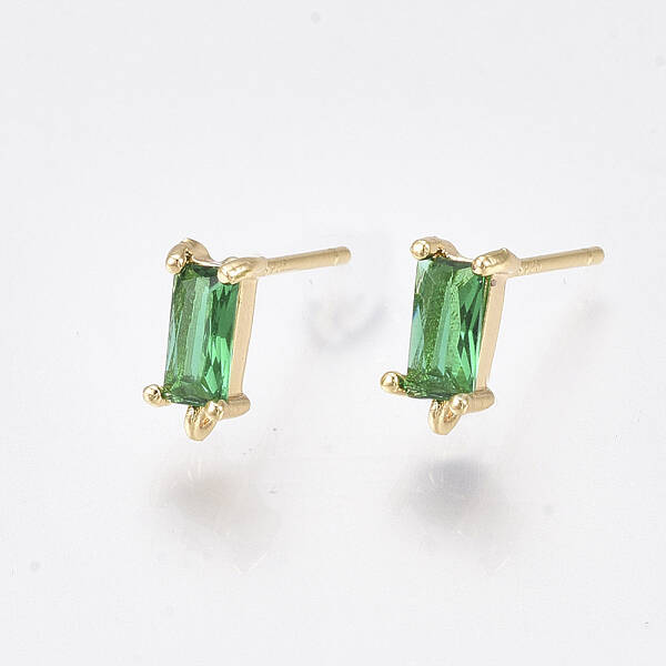Brass Stud Earring Findings