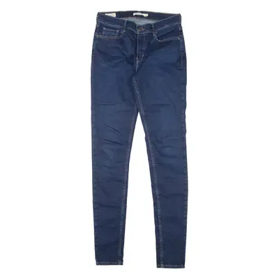 LEVI'S 710 BIG E Womens Jeans Blue Slim Skinny W30 L34