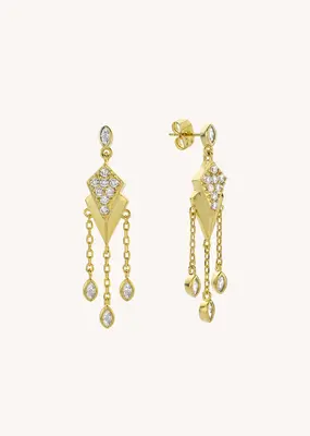 Earring Bo-244g Gold | Color: GOLD | Size: U