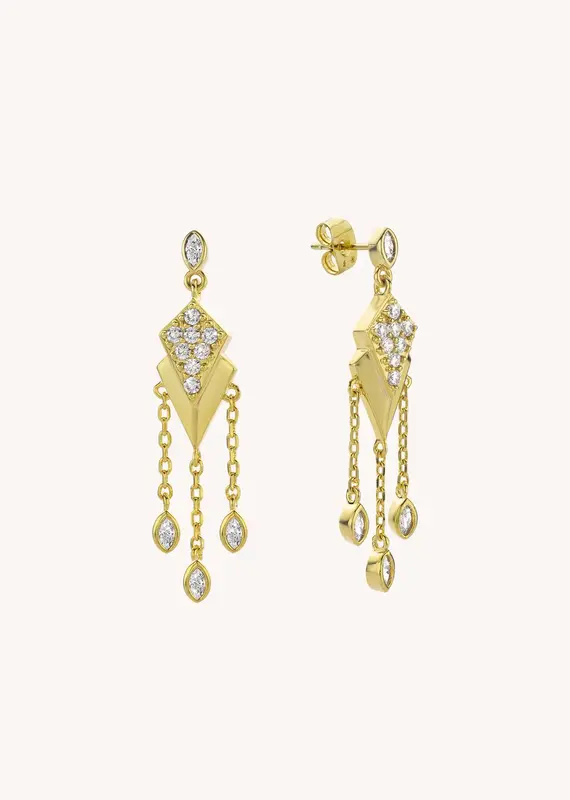 Earring Bo-244g Gold | Color: GOLD | Size: U