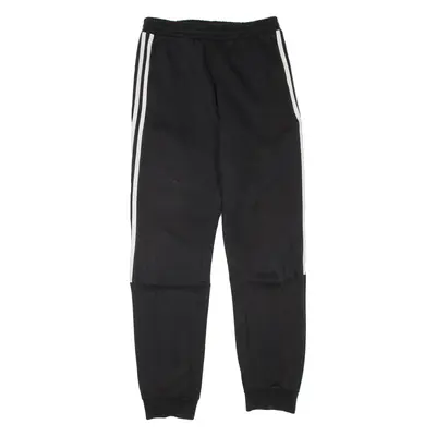 ADIDAS ORIGINALS ZX Mens Joggers Black Tapered S W28 L30
