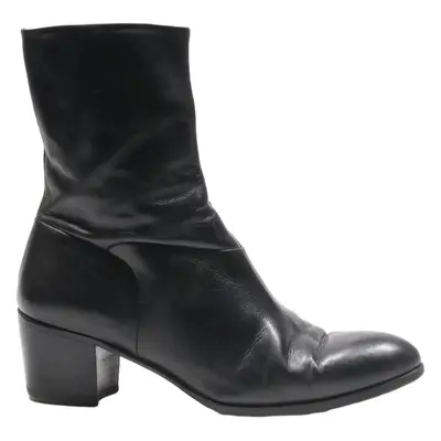 PALLADIO Ankle Boots Black Leather Womens UK 7