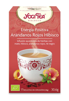 Yogi Tea Positive Energy Blueberries Hibiscus 17 X 1