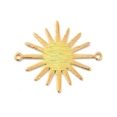 Rack Plating Brass Connector Charms