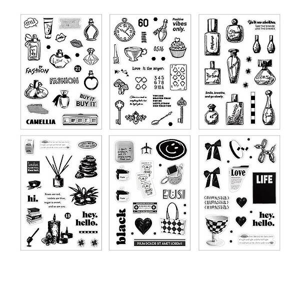 Black and White Series Picture Stickers