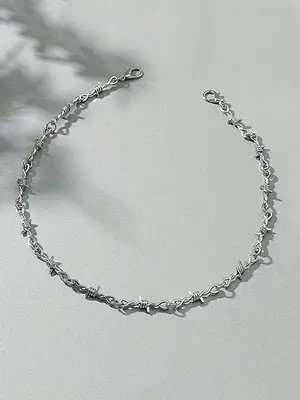 Men's Street Style Chain Necklace, Punk Style Chunky Chain Necklace, Fashion Jewelry for Party & Daily Clothing Decor, Trendy...