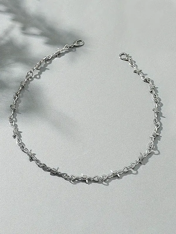 Men's Street Style Chain Necklace, Punk Style Chunky Chain Necklace, Fashion Jewelry for Party & Daily Clothing Decor, Trendy...