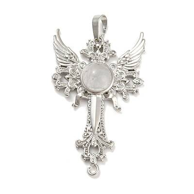Natural Quartz Crystal Big Pendants