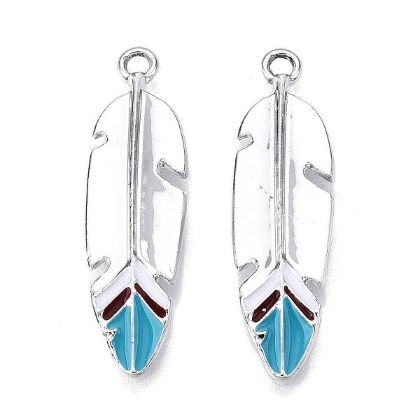 Alloy Enamel Pendants