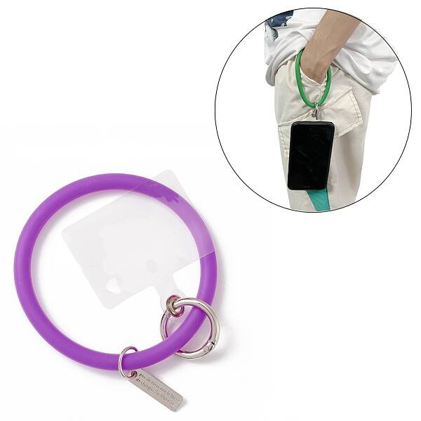 Silicone Loop Phone Lanyard
