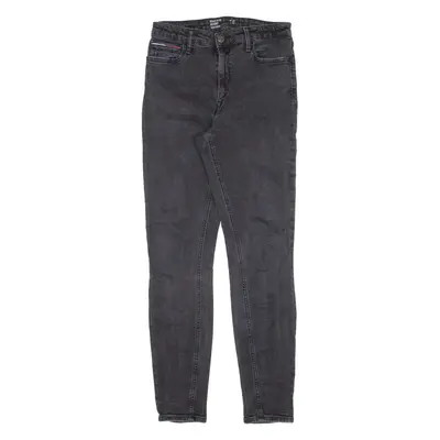 TOMMY HILFIGER Santana High Rise Womens Jeans Black Slim Skinny W28 L30