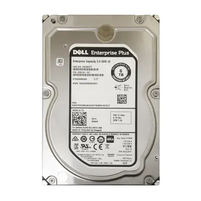 64EIS Dell 6TB 7200RPM SAS 12Gb/s 3.5-inch Hard Drive