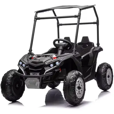 Garvee Ride - P Series: 24V Ride On Utv for Kids, 2 Seater Electric Truck With Sun Shade,4WD Electric Car Toy With Remote Con...