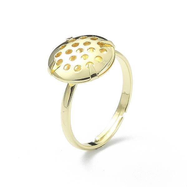 Brass Adjustable Ring Findings