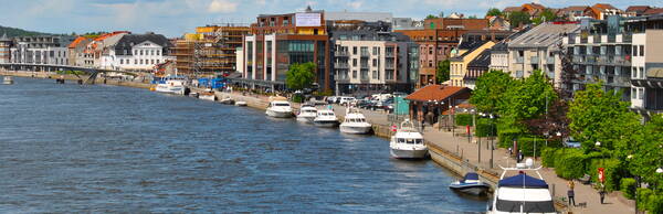 A riverside stroll through Fredrikstad's city center