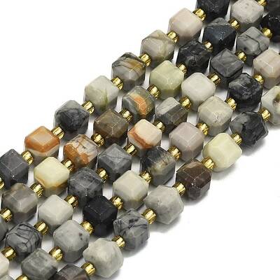 Natural Picasso Jasper Beads Strands