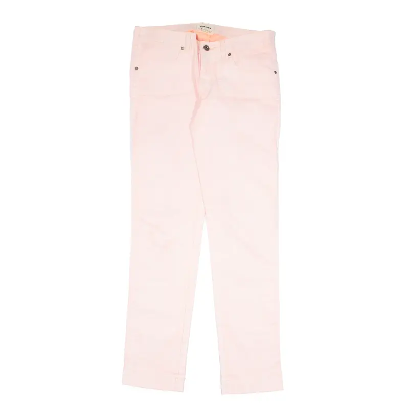 DIESEL Trousers Pink Slim Tapered Womens W27 L29
