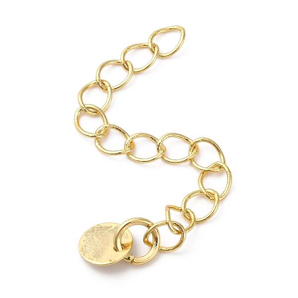 Brass Ends with Chain
