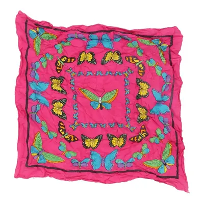 Unbranded Graphic Scarf - No Size Pink Cotton