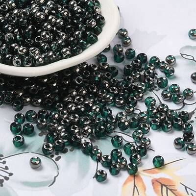 Transparent Inside Colours Glass Seed Beads