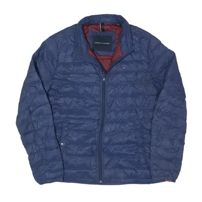 TOMMY HILFIGER Down Insulated Lightweight Puffer Jacket Blue Mens M