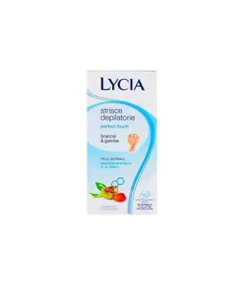 Lycia Perfect Touch Depilatory Strips Arms & Legs Normal Skin 20 pcs