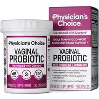 Physician's Choice Women's Wellness Probiotic - Daily Supplement Supports pH Balance, Odor Control, Feminine Microbiome & Flo...