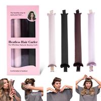No Heat Hair Curlers, 4 Counts/set Satin Overnight Flexi Hair Curling Rods, Multi-use Hair Curling Accessories for Home Use, ...
