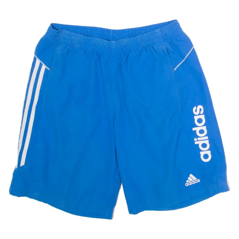 ADIDAS Mesh Lined Mens Swimming Shorts Blue M W38