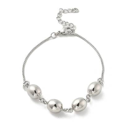 Brass Box Chain Bracelets for Women