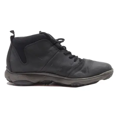 GEOX Ankle Boots Black Leather Mens UK 7