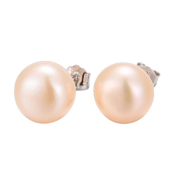 Valentine Presents for Her 925 Sterling Silver Ball Stud Earrings