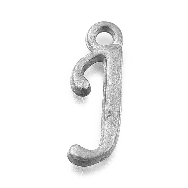 Alloy Letter Pendants