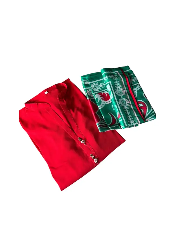 3pcs Georgette Salwar Kameez Set with silk Dupatta