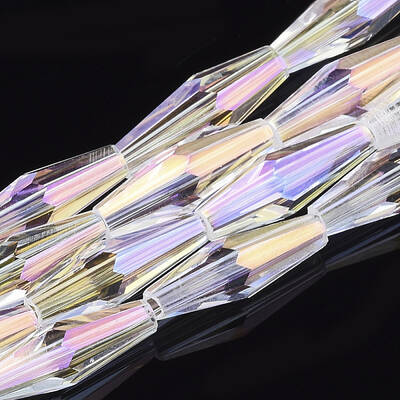 Electroplated Glass Beads Strands