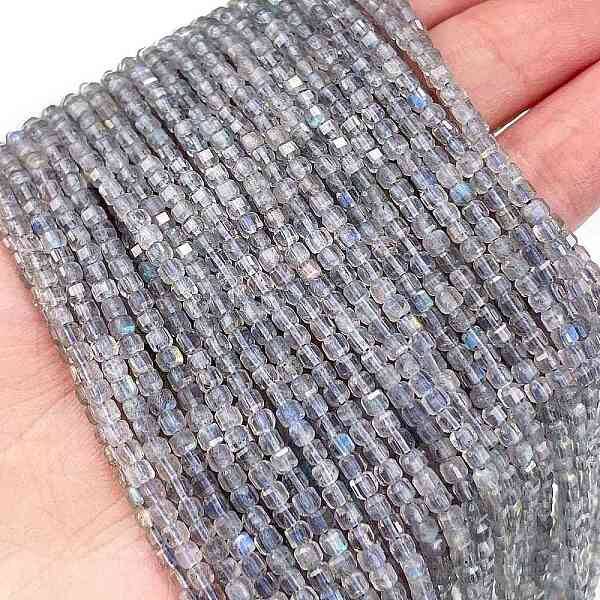 Natural Labradorite Beads Strands
