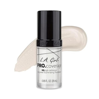 FLASH SALE L.A. Girl Pro Coverage Liquid Foundation, White, 0.95 Fl Oz