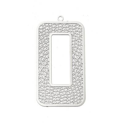 Rack Plating Brass Filigree Pendants