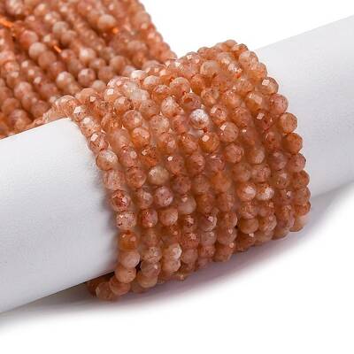 Natural Gold Sunstone Beads Strands